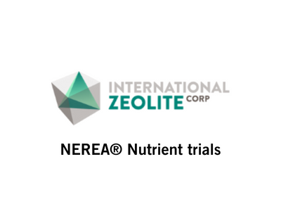 International Zeolite Nerea\u00ae Nutrient trials